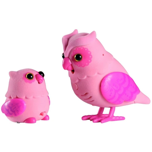 Little Live Pets S2 Tweet Talking Owl And Baby - زهري Little Live Pets S2 Tweet Talking Owl And Baby - زهري