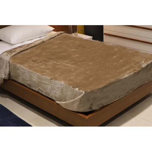 NOVA Velour Blanket Doux King Taupe