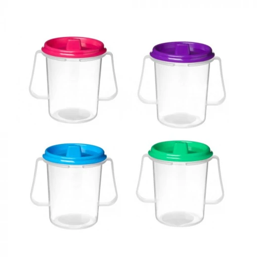 Sistema Drink cup with lid and spout 250 ml Purple - سيستما - Image 2