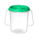 Sistema Drink cup with lid and spout 250 ml Green - سيستما