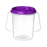 Sistema Drink cup with lid and spout 250 ml Purple - سيستما