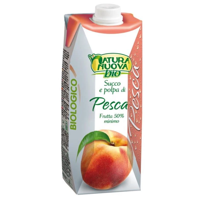 Natura Nouva Organic Peach Nectar Juice (750ml) - ناتشورا نوفا