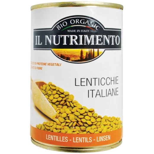 IL Nutrimento Organic Lentils in Water 400g IL Nutrimento Organic Lentils in Water 400g