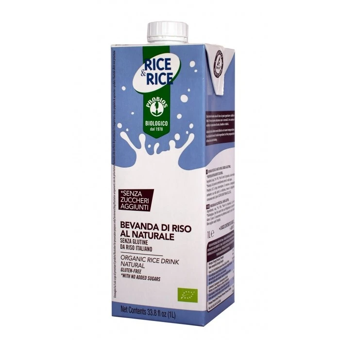 Probios S&S Organic Rice Drink Natural 1L - بروبيوس