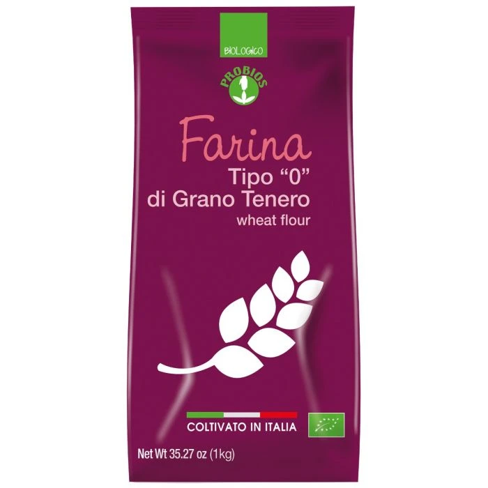 Probios Organic Type 0 Wheat Flour 1Kg - بروبيوس