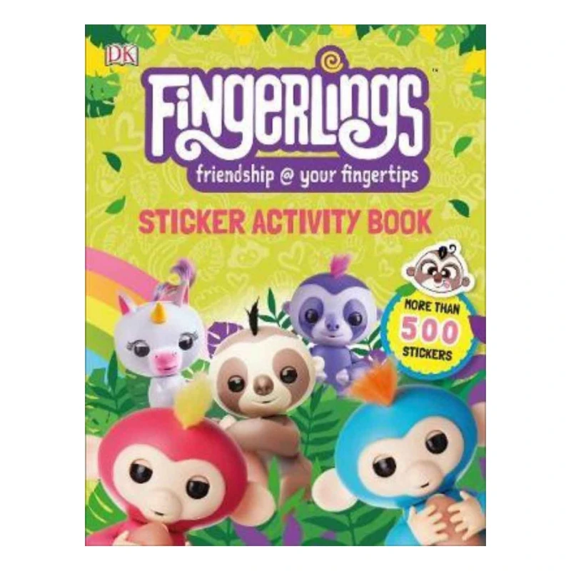 Fingerlings Sticker Activity Book - سكولاستيك