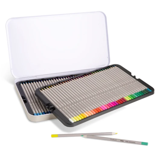 Primo Drawing Colored Pencils,, Art, Wooden Box, 72 Count - Primo - Image 3