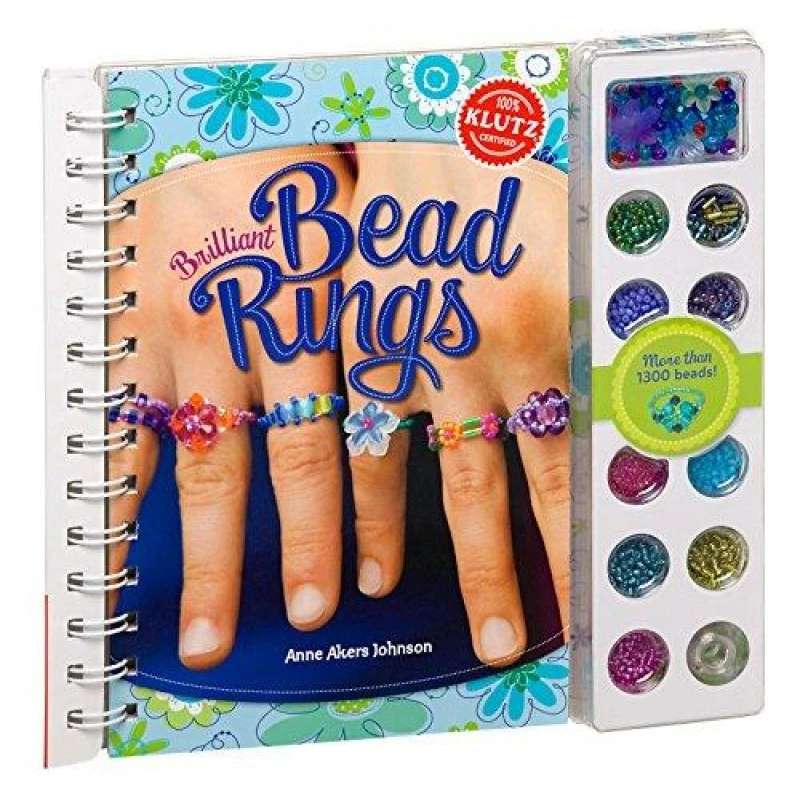 Klutz Brilliant Bead Rings Book - كلوتز