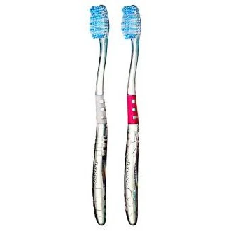 Jordan Target White Medium Toothbrush 2 pcs Jordan Target White Medium Toothbrush 2 pcs