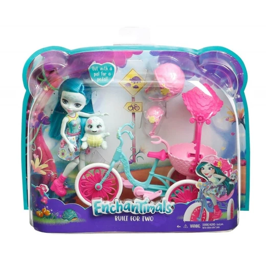 Enchantimals Doll And Animal Friend With Vehicle Built, Assortment- Random Selection - إنشانتملز - Image 3