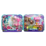 Enchantimals Doll And Animal Friend With Vehicle Built, Assortment- Random Selection - إنشانتملز