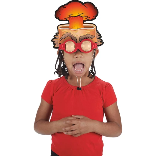 نظارة مع عيون تفاعلية ورأس انفجار  - عبوة واحدة - اشكال مختلفة -اختيار عشوائي - ماتيل - Image 2