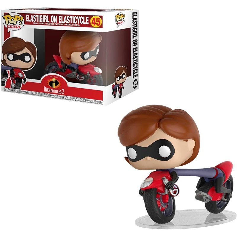 Funko Pop! Rides: Incredibles 2 - Elastigirl on Elasticycle - فانكو