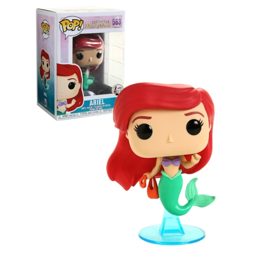 Funko POP Disney: Little Mermaid - Ariel w/bag - فانكو - Image 2