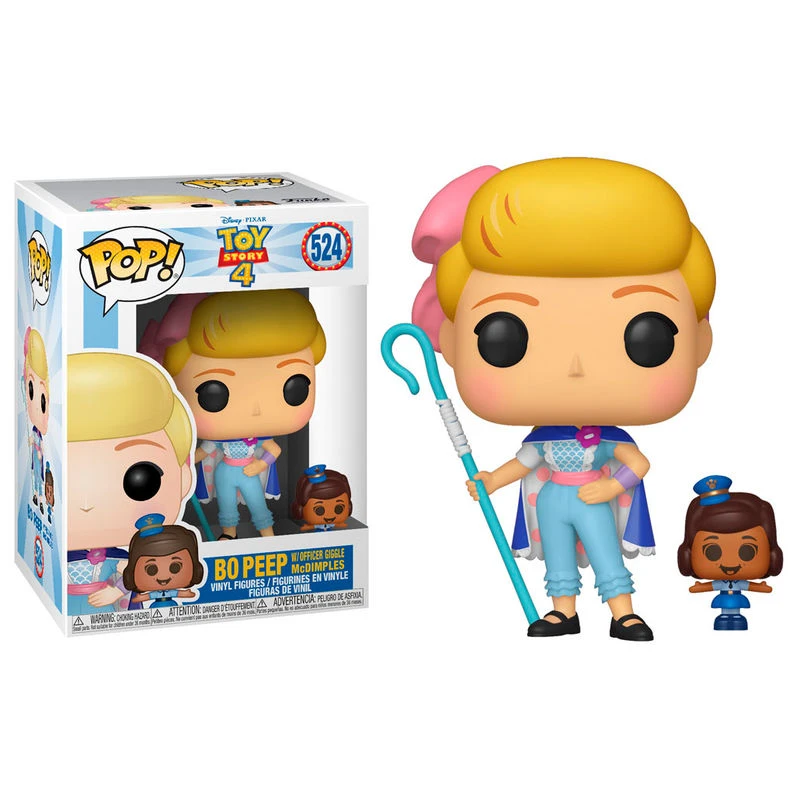 Funko Pop! Disney: Toy Story 4 - Bo Peep w/ Officer Giggle - فانكو