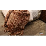 NOVA Hand Made Knitted Throw Sharko 130x160 Rose - نوفا هوم