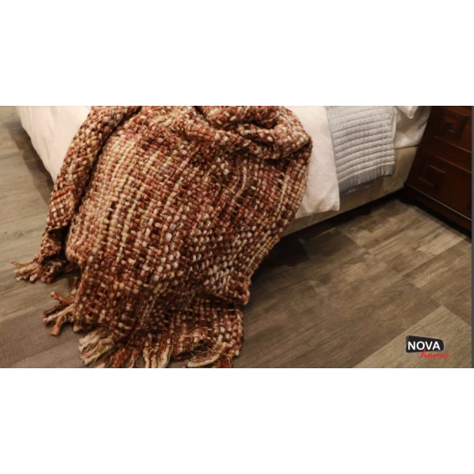 NOVA Hand Made Knitted Throw Sharko 130x160 Rose NOVA Hand Made Knitted Throw Sharko 130x160 Rose