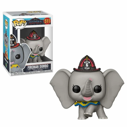 Funko - POP Disney: Dumbo (Live) - Fireman Dumbo Funko - POP Disney: Dumbo (Live) - Fireman Dumbo