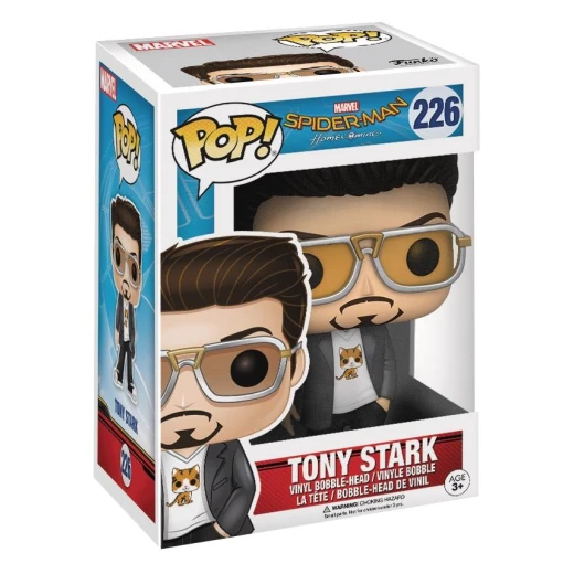 Funko Pop! Movies: Spider-Man Homecoming Tony Stark