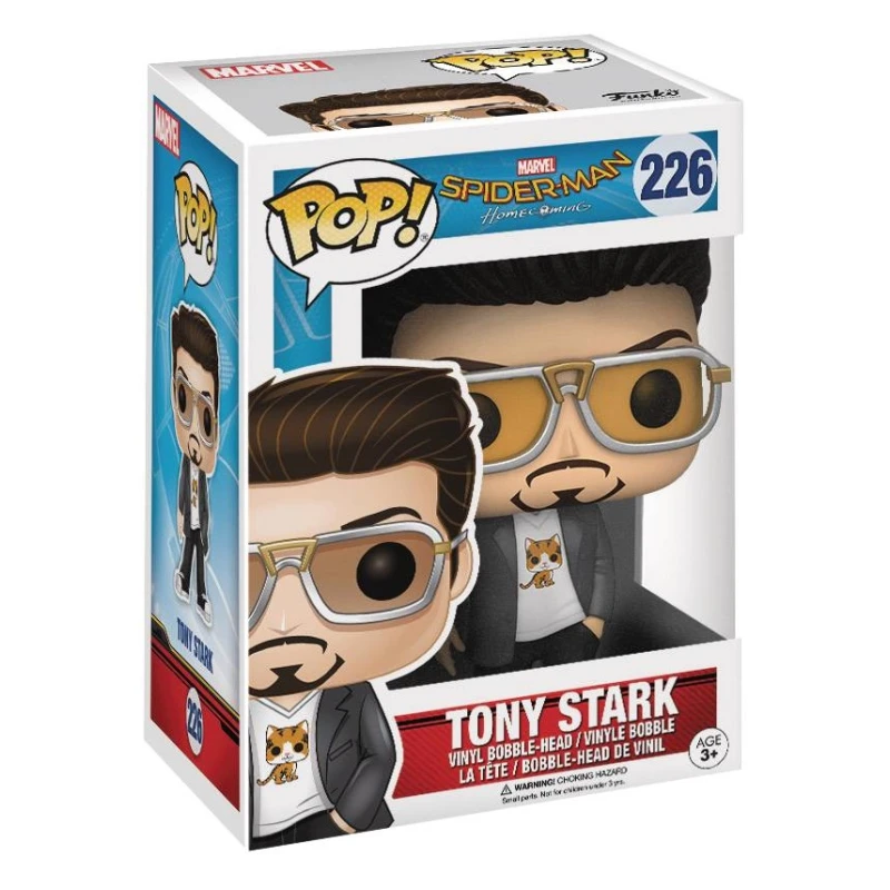 Funko Pop! Movies: Spider-Man Homecoming Tony Stark - فانكو