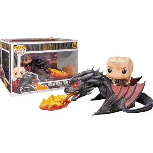 Funko Game Of Thrones - Daenerys with Fire-Breathing Drogon Pop! Rides Vinyl Figure Funko Game Of Thrones - Daenerys with Fire-Breathing Drogon Pop! Rides Vinyl Figure