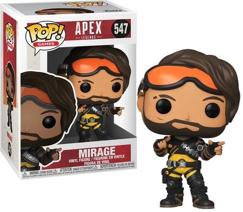 Funko Apex Legends POP! Games Mirage Vinyl Figure - فانكو