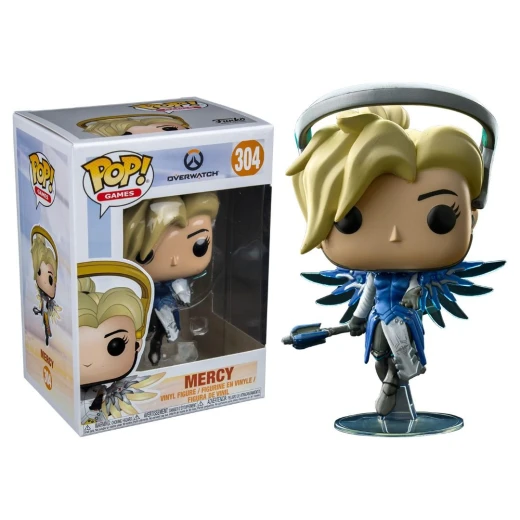 Funko Overwatch - Mercy Cobalt Pop Vinyl Figure Funko Overwatch - Mercy Cobalt Pop Vinyl Figure
