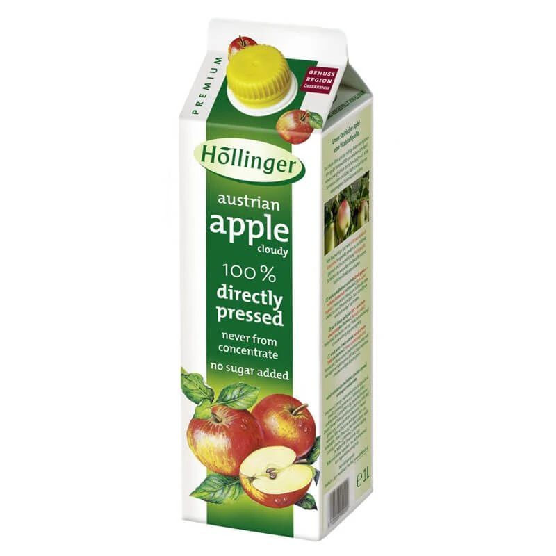 Hollinger Bio Austrian Apple Juice - ذا بريدج بيو
