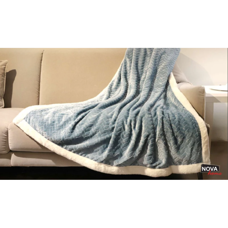 NOVA Throw Blanket Doma - Petrol - نوفا هوم