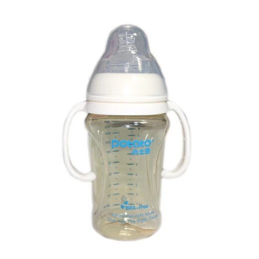 Potato Bottle with Handle Large Size - +4m - White 300ml Potato Bottle with Handle Large Size - +4m - White 300ml