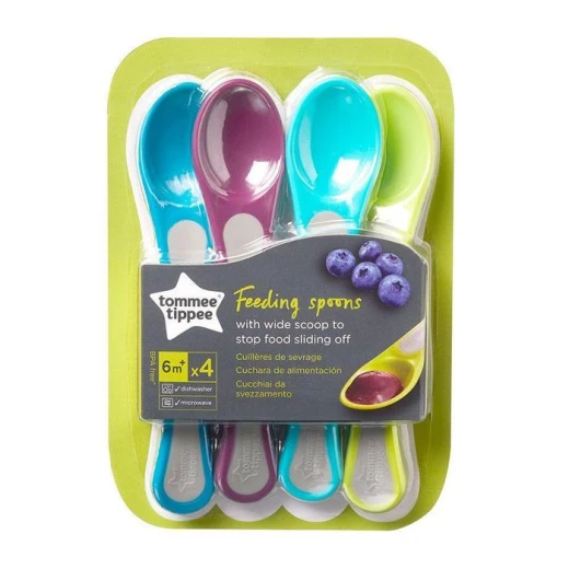 Tommee Tippee Feeding Spoons, 5 Count, Multi Colors - Tommee Tippee - Image 2