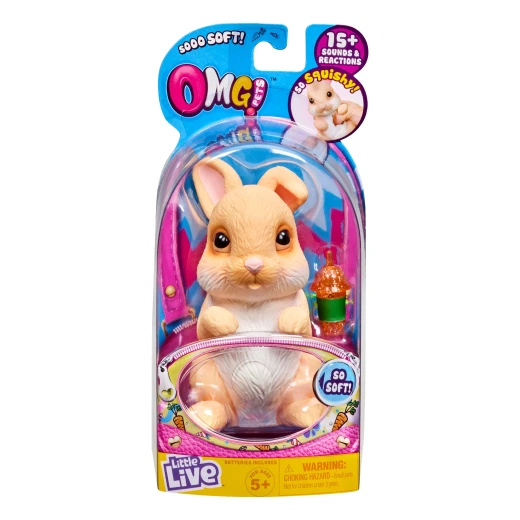 Little Live Pets Omg Pt S2 Single Pack Excl - Bunny Ast 1 Little Live Pets Omg Pt S2 Single Pack Excl - Bunny Ast 1