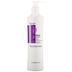 Fanola No Yellow Purple Hair Mask 350ml: Neutralizes Brassiness for Blonde, Bleached & Grey Hair
