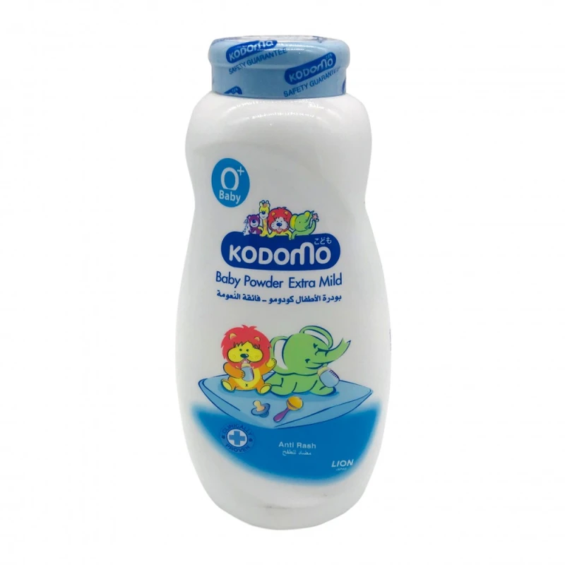 Kodomo Baby Powder Extra Mild 200Gm - Anti Rash - كودومو