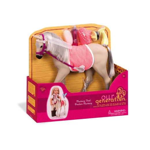 Our Generation Sterling Mustang Foal Horse Horse for 18" Doll Our Generation Sterling Mustang Foal Horse Horse for 18" Doll