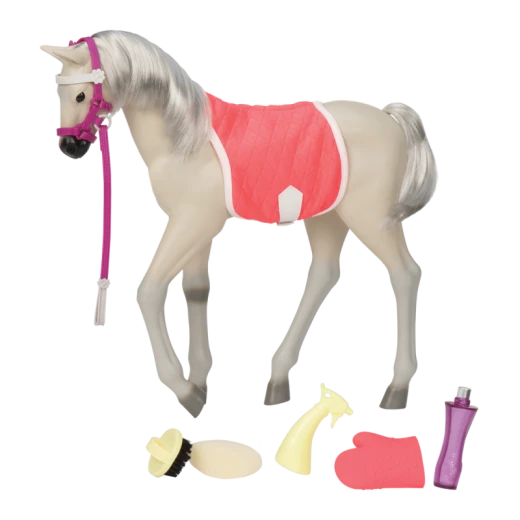 Our Generation Sterling  Mustang Foal  Horse Horse for 18" Doll - أور جيناريشن - Image 2