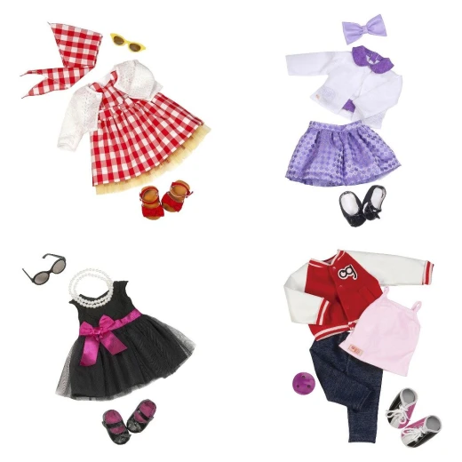 Our Generation Deluxe Retro Outfit - Ready to Get Preppy - Assortment Our Generation Deluxe Retro Outfit - Ready to Get Preppy - Assortment