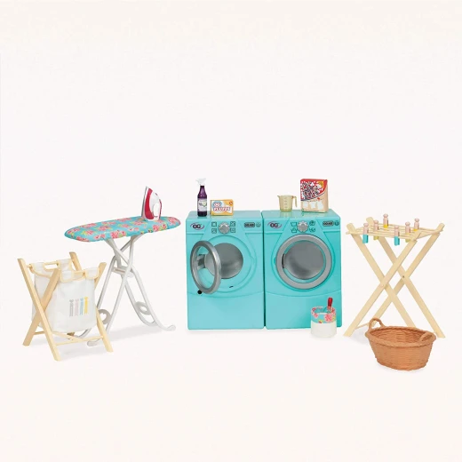 Our Generation Washer Dryer Tumble and Spin Laundry Set - أور جيناريشن - Image 2