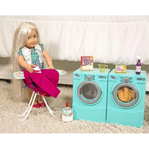Our Generation Washer Dryer Tumble and Spin Laundry Set - أور جيناريشن - Image 4