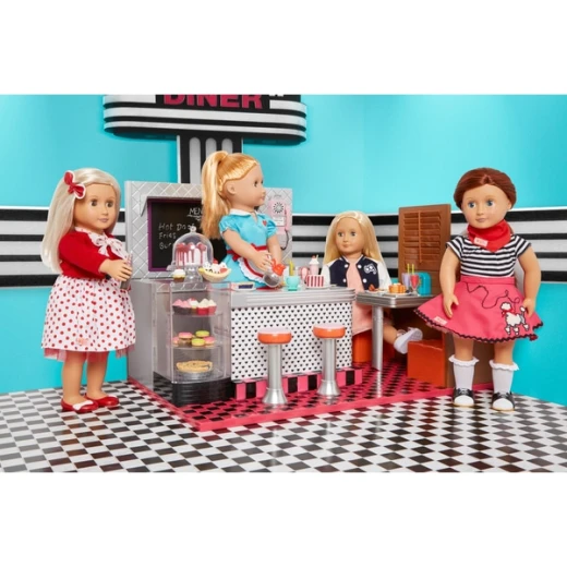 Our Generation Dolls Bite to Eat Retro Diner - أور جيناريشن - Image 5