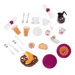 Our Generation Pegged Accessory - Dining Car Breakfast Set - أور جيناريشن