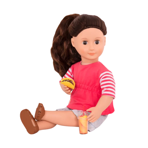 Our Generation Rayna And "The Foodie Friends Project" 46cm Doll - أور جيناريشن - Image 2