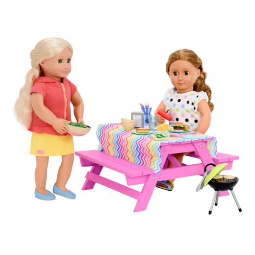 Our Generation Picnic Table Set Accessory Set - Our Generation - Image 4