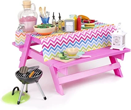 Our Generation Picnic Table Set Accessory Set - Our Generation - Image 2