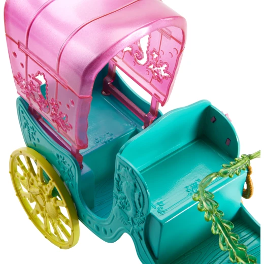 Enchantimals Sandella Seahorse, Friends and Western-styled Coach Doll - إنشانتملز - Image 4