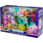 Enchantimals Sandella Seahorse, Friends and Western-styled Coach Doll - إنشانتملز