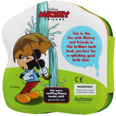 Disney Classics - Mickey: Bath Book (Shaped Bath Book Disney) - Image 3