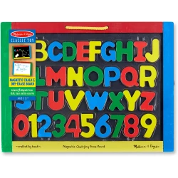 Melissa & Doug Magnetic Chalkboard/Dry - Erase Board