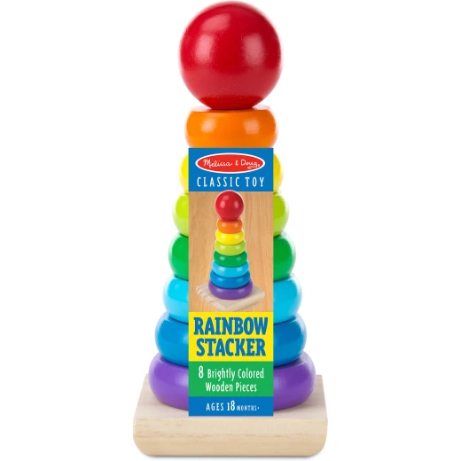 Melissa & Doug Rainbow Stacker Classic Toy Melissa & Doug Rainbow Stacker Classic Toy