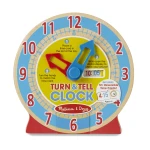 Melissa & Doug Turn & Tell Wooden Clock - Melissa &amp; Doug